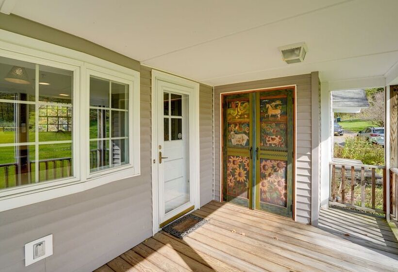 Historic New Lebanon Hideaway On 33 Private Acres!