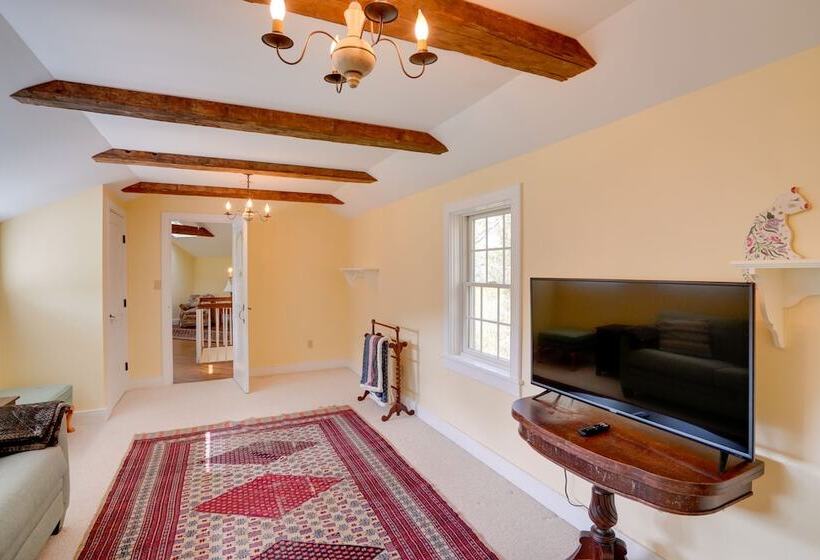 Historic New Lebanon Hideaway On 33 Private Acres!