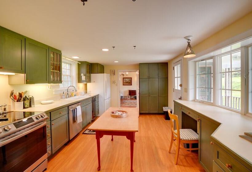 Historic New Lebanon Hideaway On 33 Private Acres!