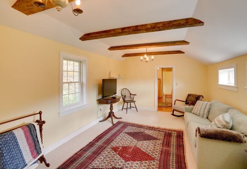 Historic New Lebanon Hideaway On 33 Private Acres!