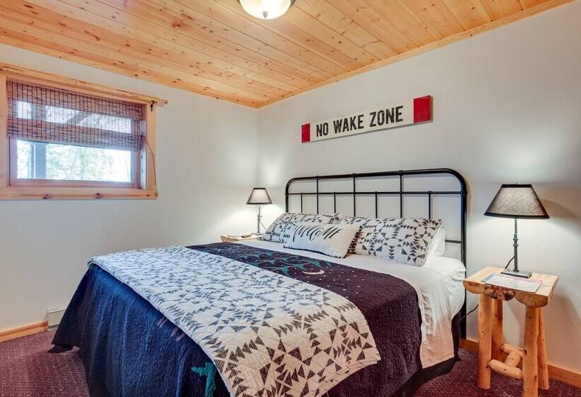 Lakefront Presque Isle Cabin W/ Private Dock