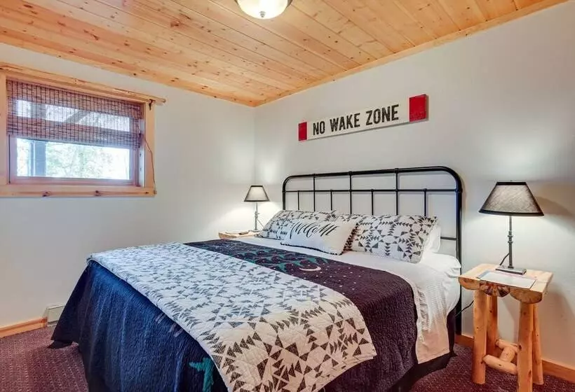 Lakefront Presque Isle Cabin W/ Private Dock