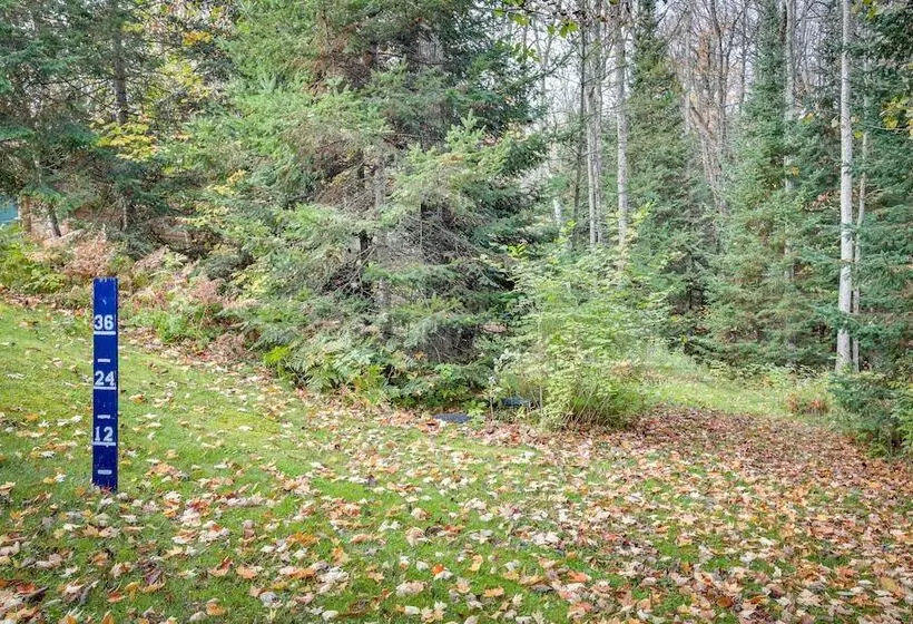 Lakefront Presque Isle Cabin W/ Private Dock