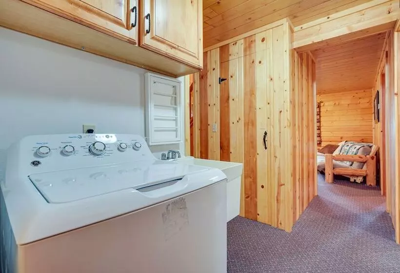 Lakefront Presque Isle Cabin W/ Private Dock