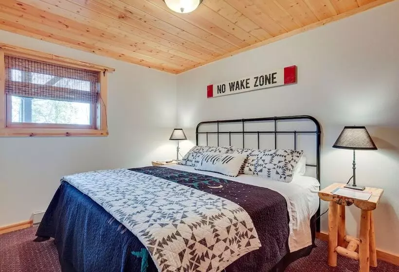 Lakefront Presque Isle Cabin W/ Private Dock