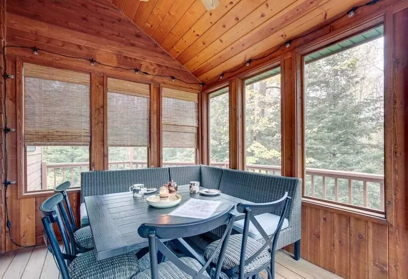 Lakefront Presque Isle Cabin W/ Private Dock