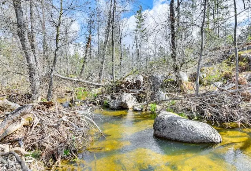 Waterfront Mariposa Hideaway: Hot Tub & Mtn Views!
