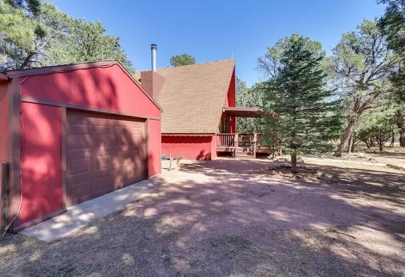 Rustic Modern Overgaard Cabin W/ Decks & Fire Pit!