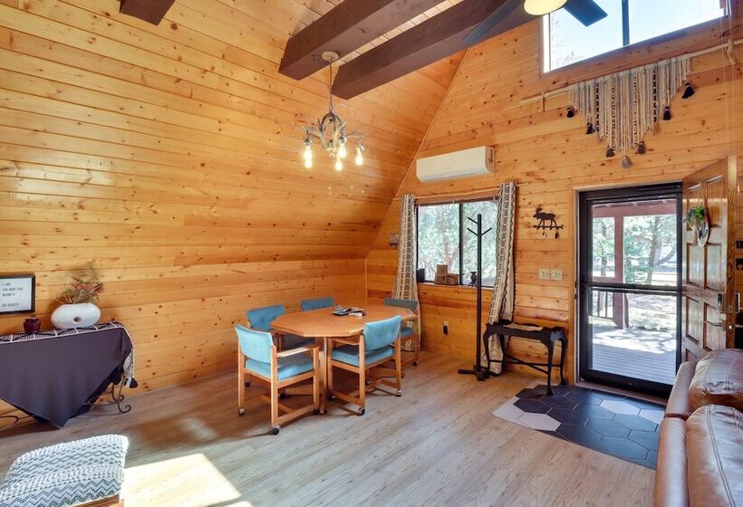 Rustic Modern Overgaard Cabin W/ Decks & Fire Pit!