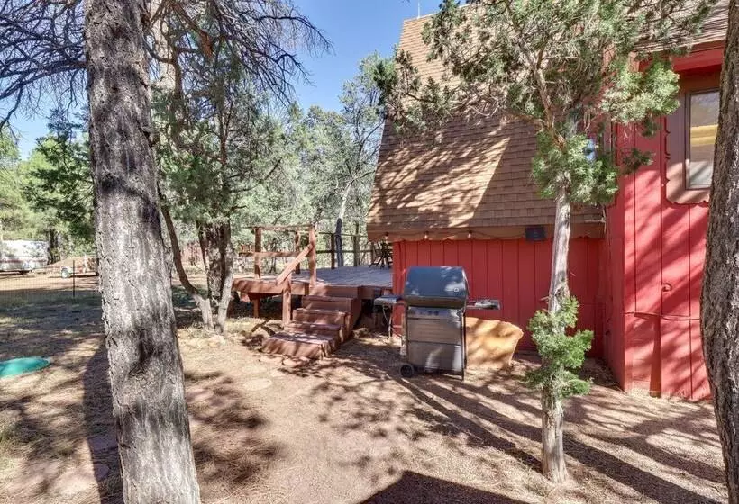 Rustic Modern Overgaard Cabin W/ Decks & Fire Pit!