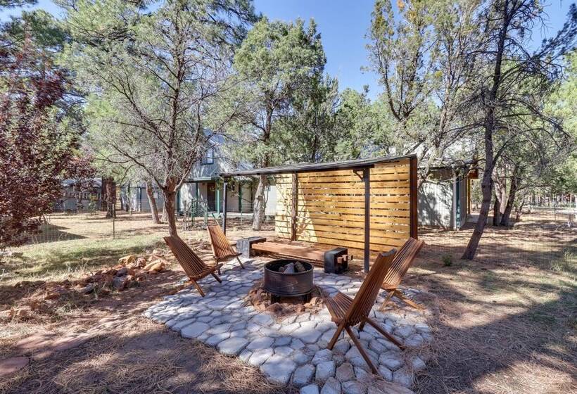 Rustic Modern Overgaard Cabin W/ Decks & Fire Pit!