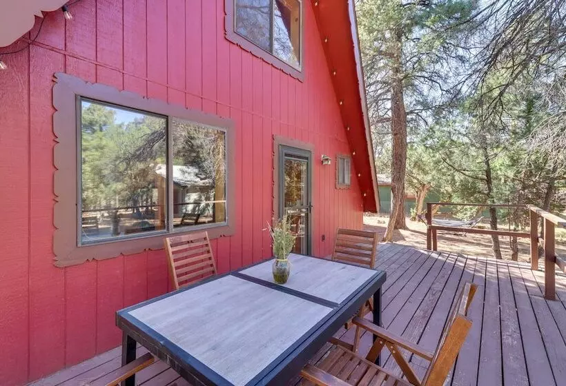 Rustic Modern Overgaard Cabin W/ Decks & Fire Pit!