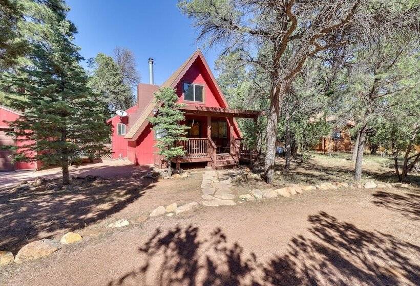 Rustic Modern Overgaard Cabin W/ Decks & Fire Pit!