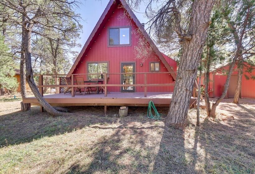 Rustic Modern Overgaard Cabin W/ Decks & Fire Pit!