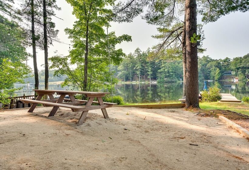 Lakefront Limerick Cottage W/ Private Beach!