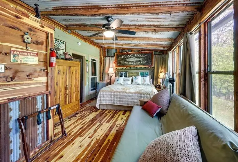 Spacious Riverfront Cabin Near Local Attractions!