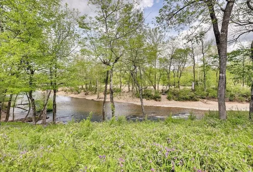 Spacious Riverfront Cabin Near Local Attractions!
