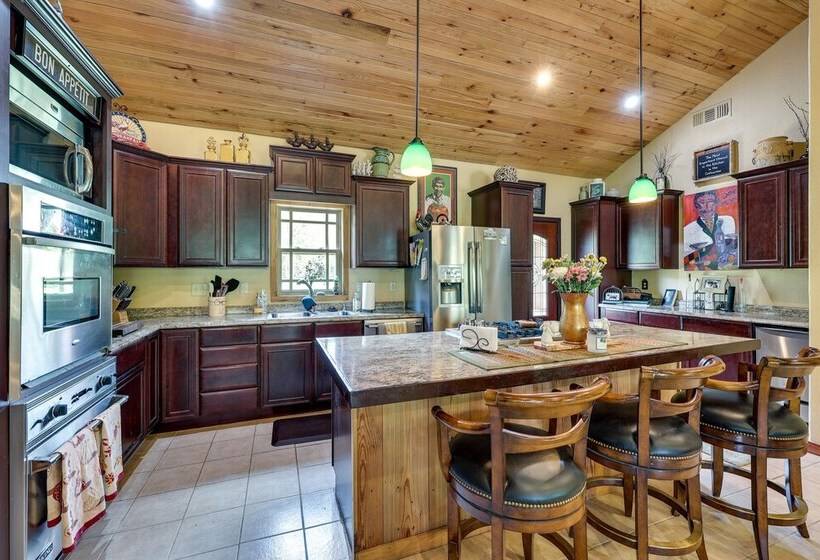 Spacious Riverfront Cabin Near Local Attractions!