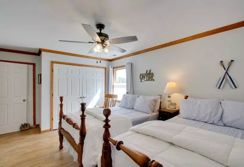 Waterfront Home Near Wilson Lake W/ Covered Porch!