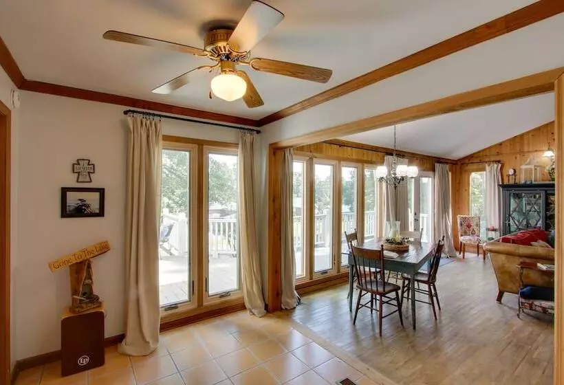 Waterfront Home Near Wilson Lake W/ Covered Porch!