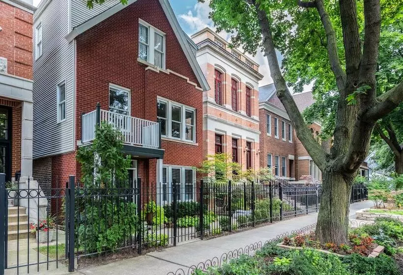 ホテル Chicago Guest House On Henderson Street