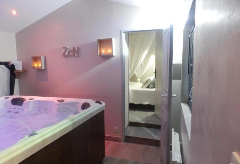 مبيت وإفطار Suite Luxe Avec Sauna Et Jacuzzi Privée
