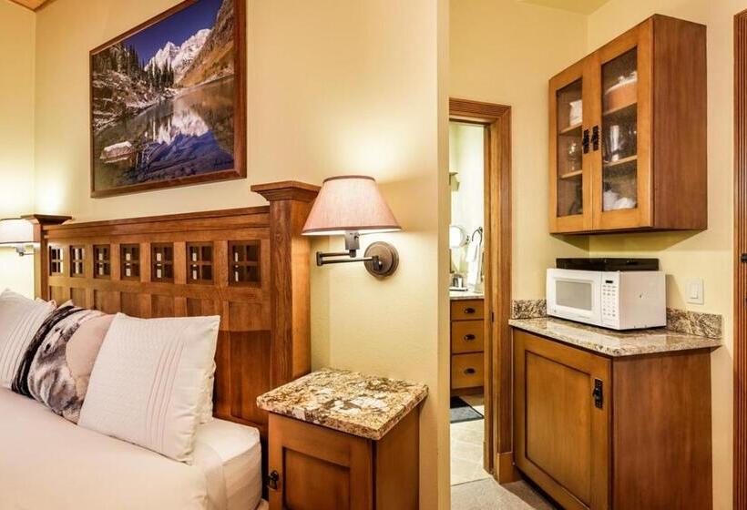 Independence Square Unit 309, Downtown Hotel Room With A/c In Aspen, Wet Bar & More