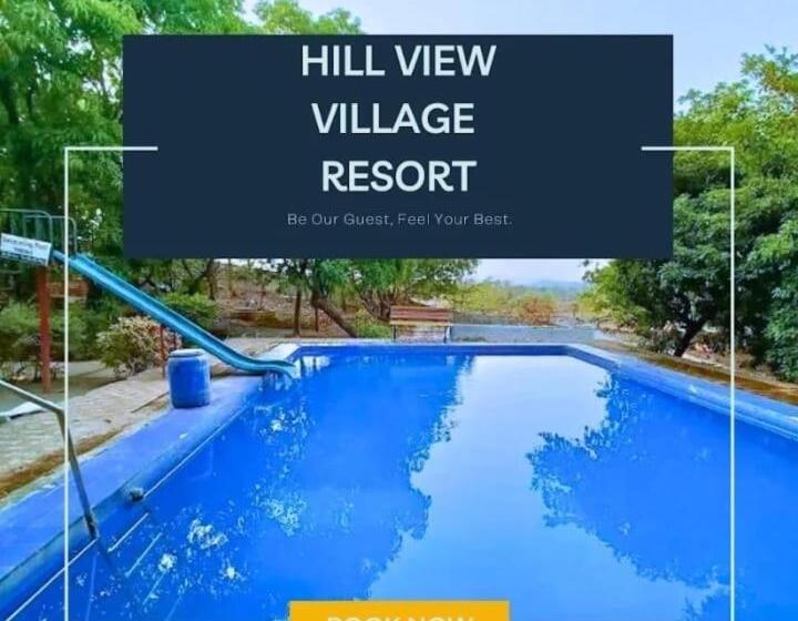 בית מלון כפרי Hill View Resort With Swimming Pool