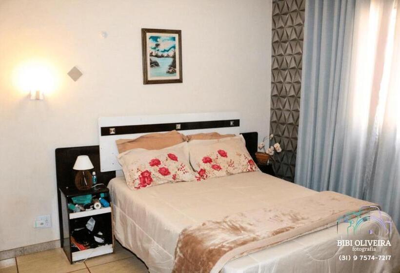 펜션 Quarto Duplo Em Casa Com Piscina Bh Próx. Savasssi