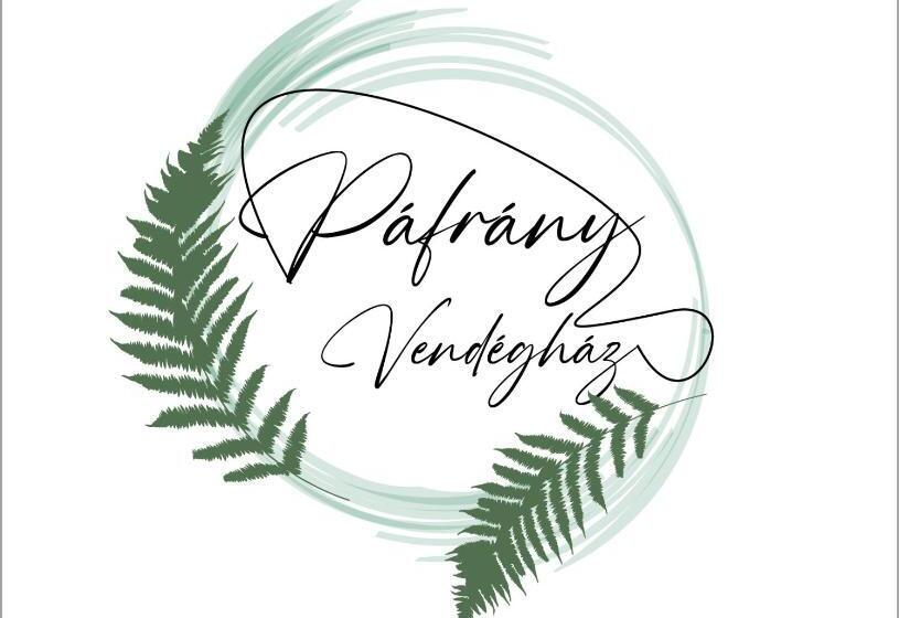 بنسيون Páfrány Vendégház