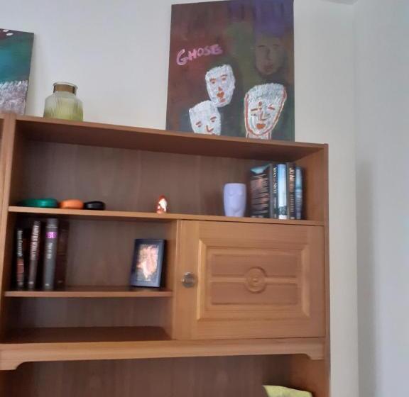 مبيت وإفطار Konstnärsstudio M Balkong