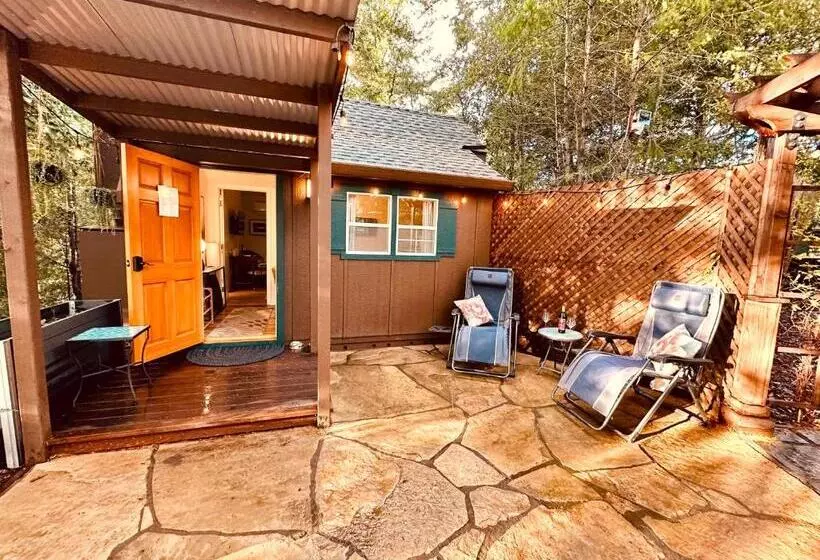 ペンション Tranquil Mountain Refuge Cabin In Santa Cruz