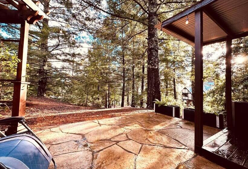 膳宿费 Tranquil Mountain Refuge Cabin In Santa Cruz