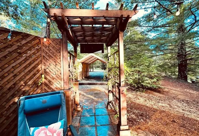 ペンション Tranquil Mountain Refuge Cabin In Santa Cruz