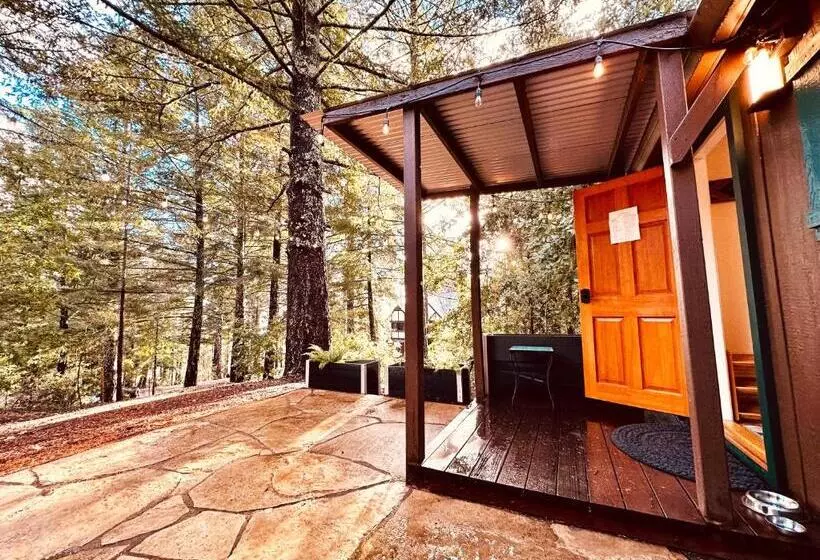 ペンション Tranquil Mountain Refuge Cabin In Santa Cruz