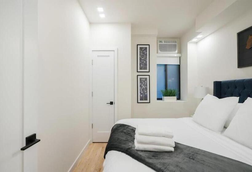 호텔 Luxury 2br Duplex 5min To Central Park