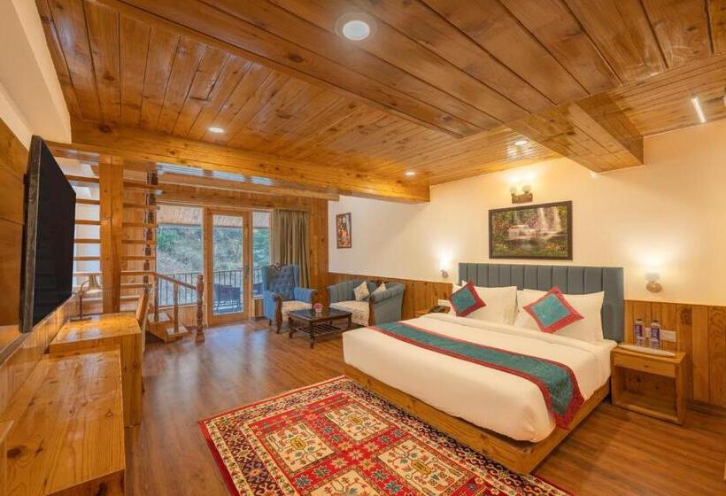 Hotel Bradhi   Echor Riverside Resort Jibhi