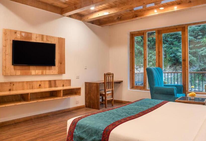 Hotel Bradhi   Echor Riverside Resort Jibhi