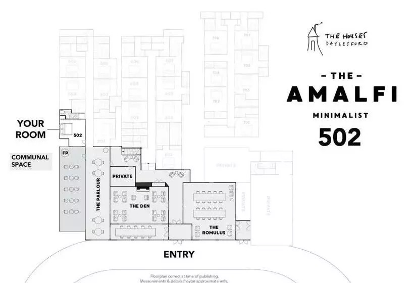 モーテル The Amalfi Minimalist Room T