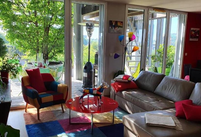 تختخواب و صبحانه Location Chambre Privée Avec Salle De Bain Et Wc Privatifs Dans Appartement Moderne