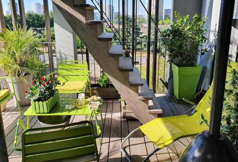 تختخواب و صبحانه Location Chambre Privée Avec Salle De Bain Et Wc Privatifs Dans Appartement Moderne