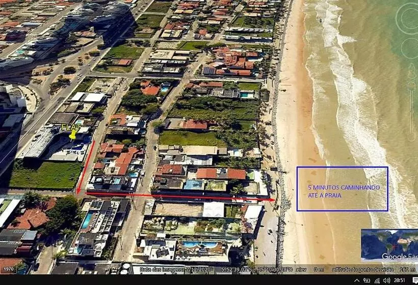 Confortável Flat Na Praia