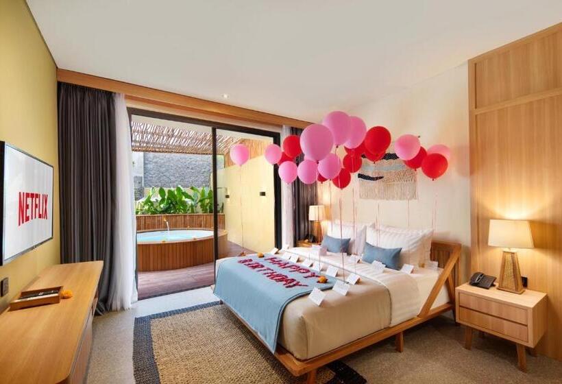 בית מלון כפרי Canggu Cabana Resort & Spa By Ini Vie Hospitality