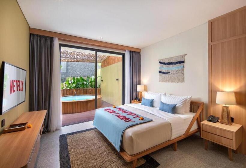 בית מלון כפרי Canggu Cabana Resort & Spa By Ini Vie Hospitality