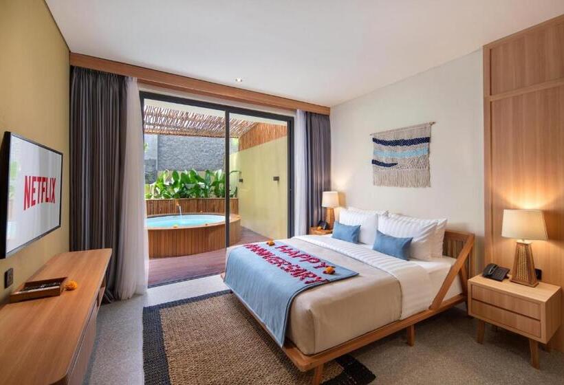 בית מלון כפרי Canggu Cabana Resort & Spa By Ini Vie Hospitality