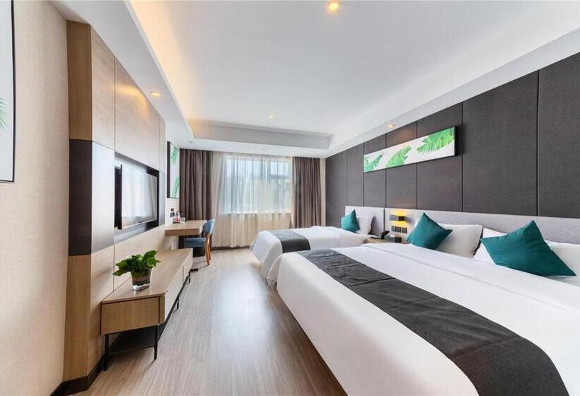 בית מלון כפרי Thank Inn Plus Shijiazhuang Xinhua District West Beierhuan Road