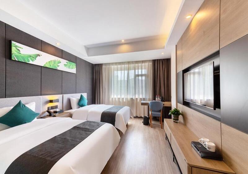 בית מלון כפרי Thank Inn Plus Shijiazhuang Xinhua District West Beierhuan Road