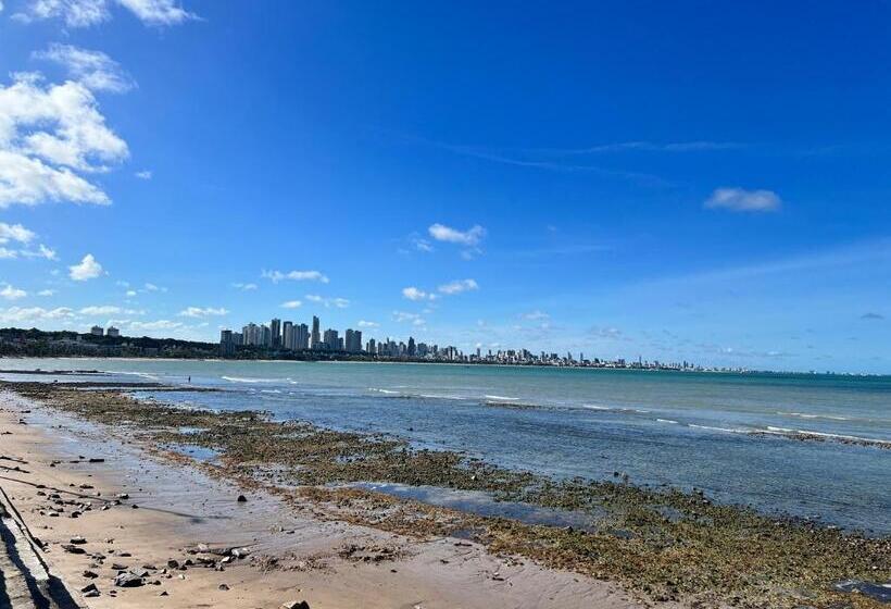 Flat Particular Beira Mar De Cabo Branco No Hotel Nord Easy Green Sunset