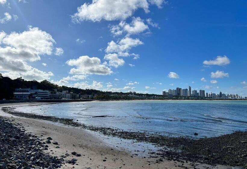 Flat Particular Beira Mar De Cabo Branco No Hotel Nord Easy Green Sunset