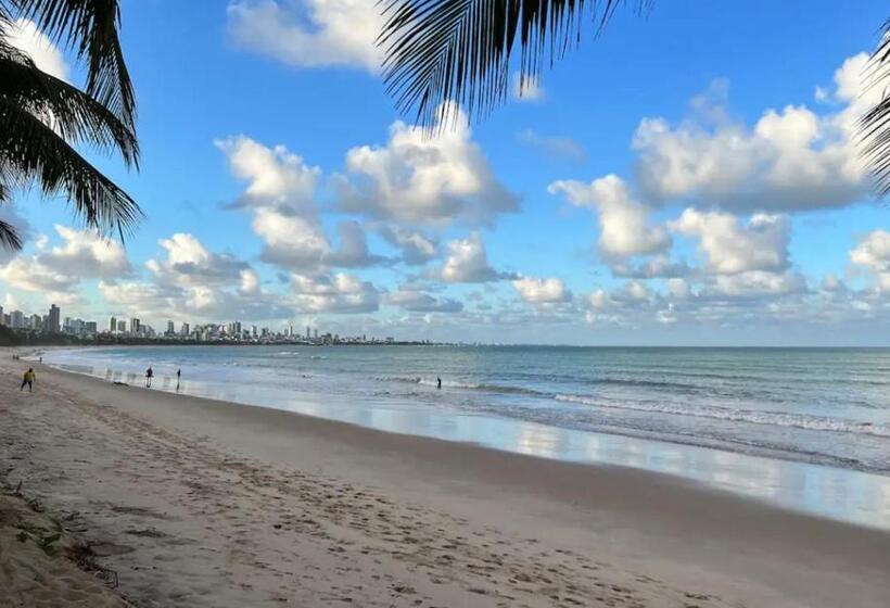 Flat Particular Beira Mar De Cabo Branco No Hotel Nord Easy Green Sunset